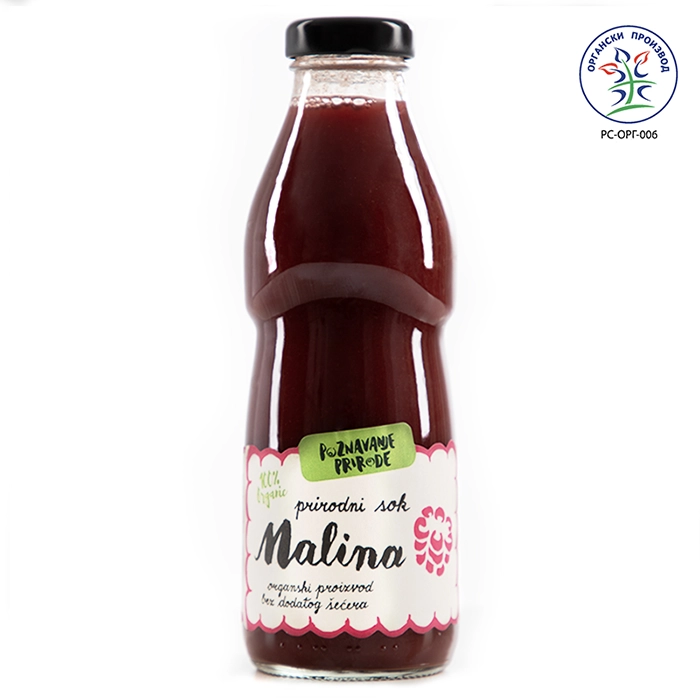 Organski sok Malina 500 ml