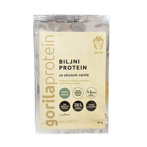 Biljni protein sa ukusom vanile 40g
