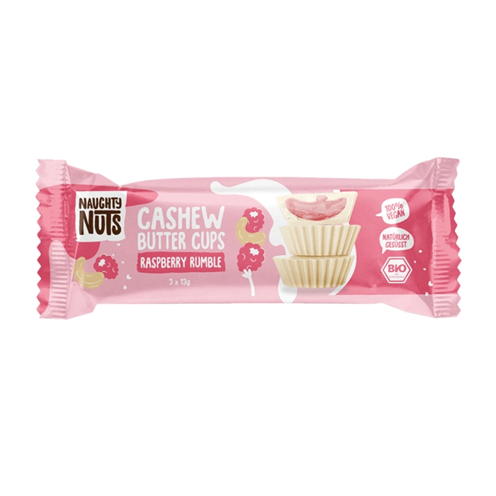 Organske praline sa malinom i indijskim orahom 39g