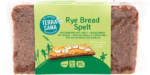 Organski Hleb Ražani sa Speltom 500g TERRASANA